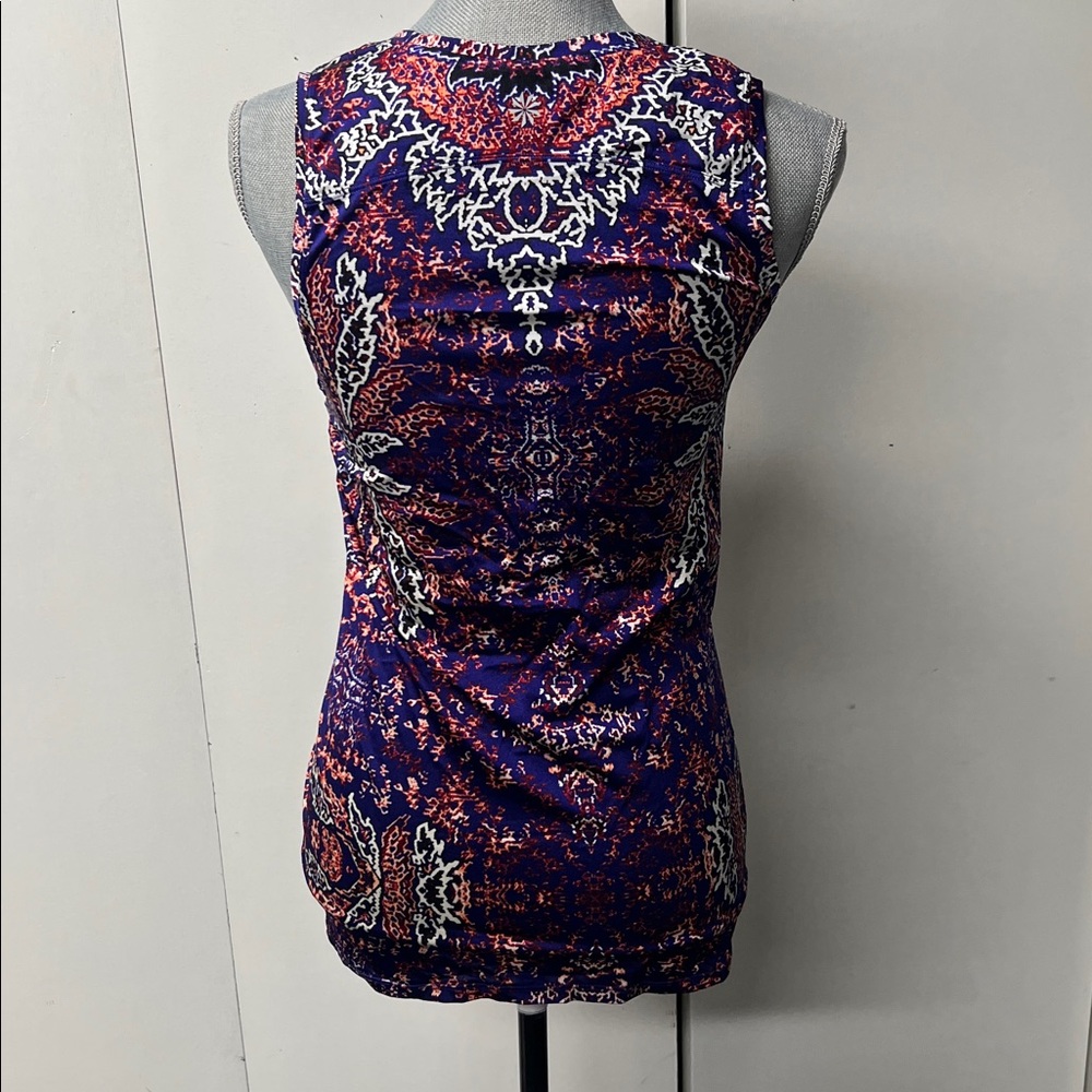 Athleta Purple and Red Patterned Tank Top - Picture 4 of 5